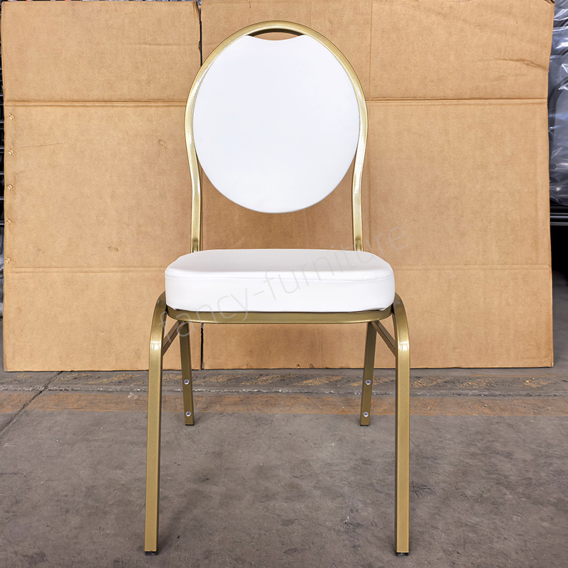 Stackable Banquet Chairs, Available in Various Models And Customizable, Suitable for Banquet Halls, Weddings, And Other Venues.