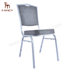 Simple Design School Canteen Furniture Hostel Lobby Soft Metal Frame Banquet Chair for Sales