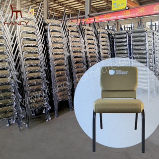 Stackable Theater Furniture Durable Church Chairs for Multi-Use Gatherings