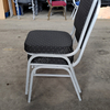 Used Iron Banquet Chairs Sale Modern Commercial Gold Metal Legs Fabric Hotel Wedding Stackable Factory Direct Supply