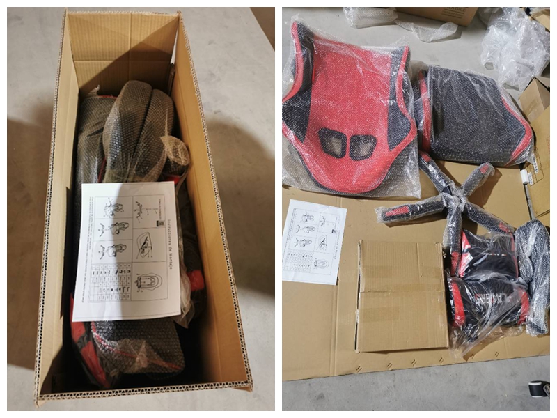 Package of gaming chairs