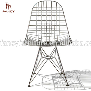 Wholesale Living Room Nordic Durable Metal Wire Chairs