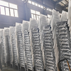 Banquet Chair Modern Metal Fabric Stackable Stable Commercial Hotel Dining Chair Solid Back Foam Cushion Iron Legs Chairs