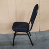 Used Modern Iron Stackable Stable Commercial Dining Hotel Banquet Chairs Solid Back Foam Cushion Fabric Cover Indoor/Outdoor