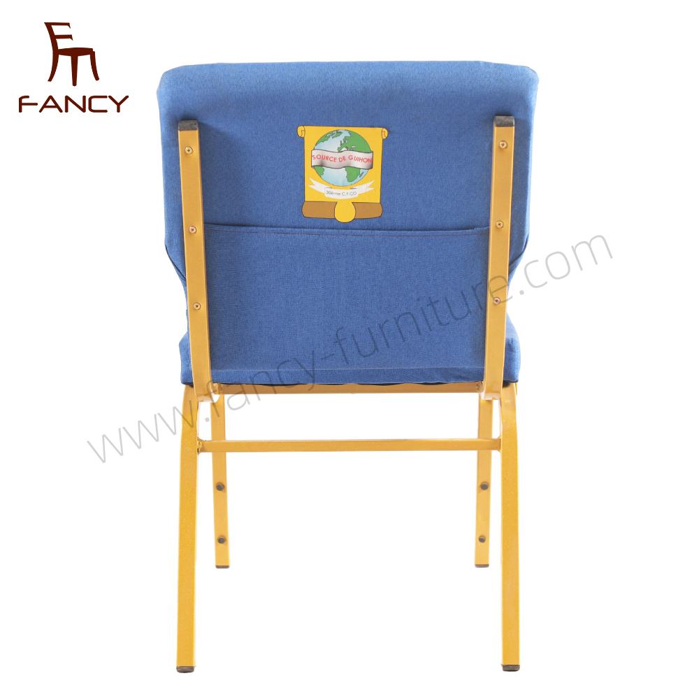 Church Chairs Metal Stackable Church Chairs for Sale Accept Customized Logo