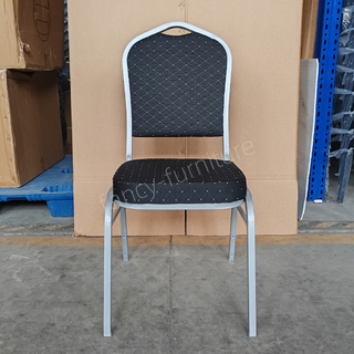 Used Iron Banquet Chairs Sale Modern Commercial Gold Metal Legs Fabric Hotel Wedding Stackable Factory Direct Supply