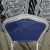 High Quality Modern Design Metal Banquet Chair for Wedding Reception for Restaurant Hotel Church with High Density Sponge