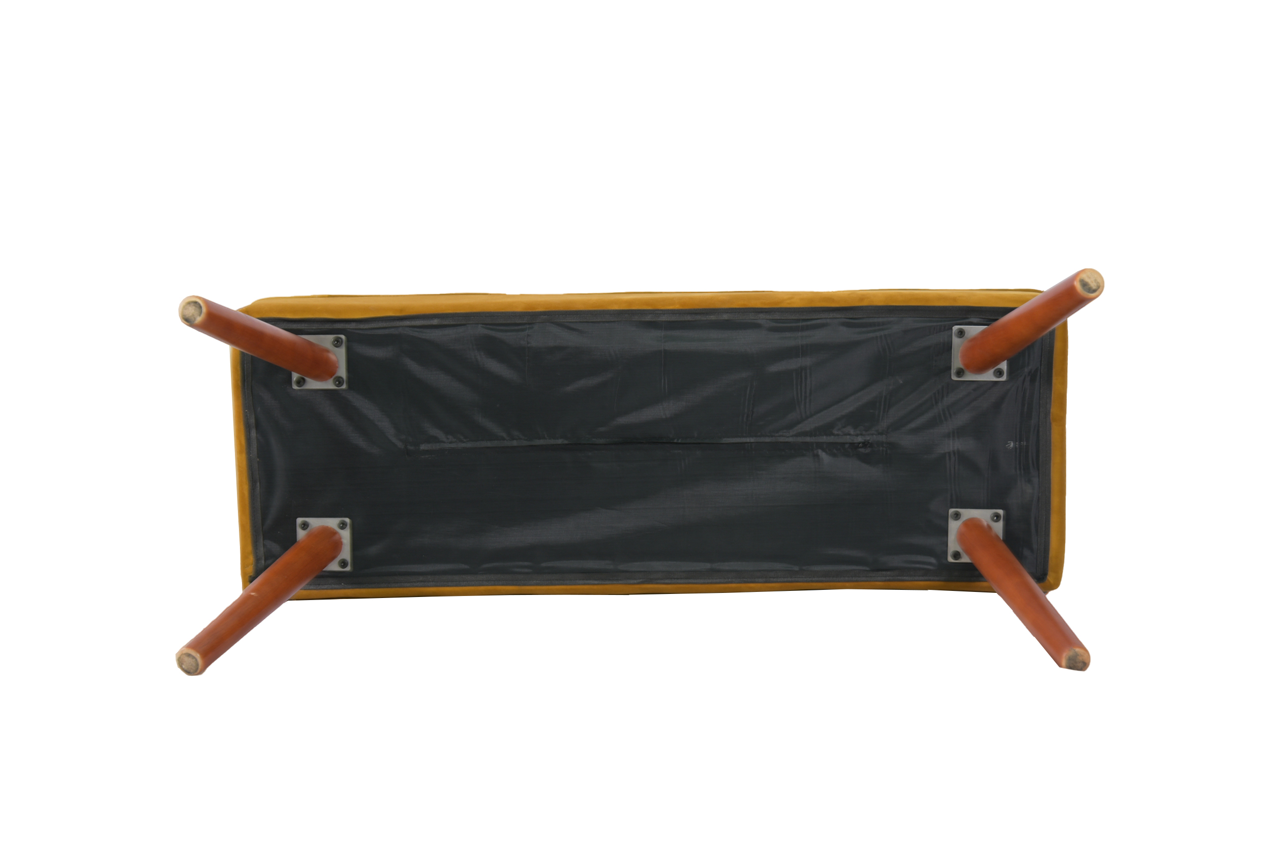 solid wood legs bench (1)