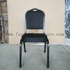 Hot selling Red Metal Hotel and Restaurant Banquet Chair for wedding meeting event stackable