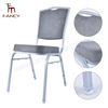 Simple Design School Canteen Furniture Hostel Lobby Soft Metal Frame Banquet Chair for Sales