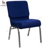 Colorful Connectable Church Chair with Arms Stacking Chairs for Auditorium