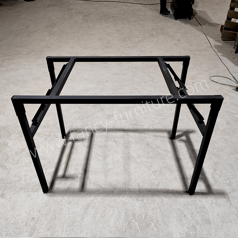 Folding Banquet Table Frame Iron Folding Table Legs for Wedding Party Restaurant Heavy Duty Foldable Table Base Smile Furniture