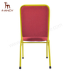 Fancy Luxury Stackable Rental Gold Metal Iron Steel Wedding Banquet Hotel Chair Cheap Factory Price