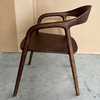 Our Factory Sells European-style Minimalist Ash Wood Chairs with Carved Panels, Available in A Variety of Colors. Suitable for Restaurants, Cafes, And Other Similar Establishments.