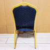 Factory Sale Wholesale Chinese Design Stackable Durable Fabric Banquet Chairs Customizable Logos Commercial Use Event Seating