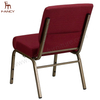 Colorful Connectable Church Chair with Arms Stacking Chairs for Auditorium