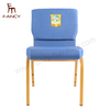 Wholesale Cheap Stackable Upholstered Metal Interlocking Theater Price Chairs for Auditorium Furniture Padded Church Chair