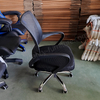 Breathable Mesh Office Chair Ergonomic Swivel Desk Chair Height Adjustable Staff Computer Chair with Lumbar Support & Wheels