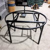 Heavy Duty Round Folding Table Frame, Metal Foldable Legs for Round Banquet Tables, Space-Saving Table Base for Events
