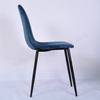 Modern Velvet Dining Chair with Metal Legs Durable Upholstery for Home & Hotel Use