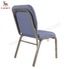 Modern Metal Hotel Furniture Iron Steel Interlocking Padded Auditorium Stack Church Chair