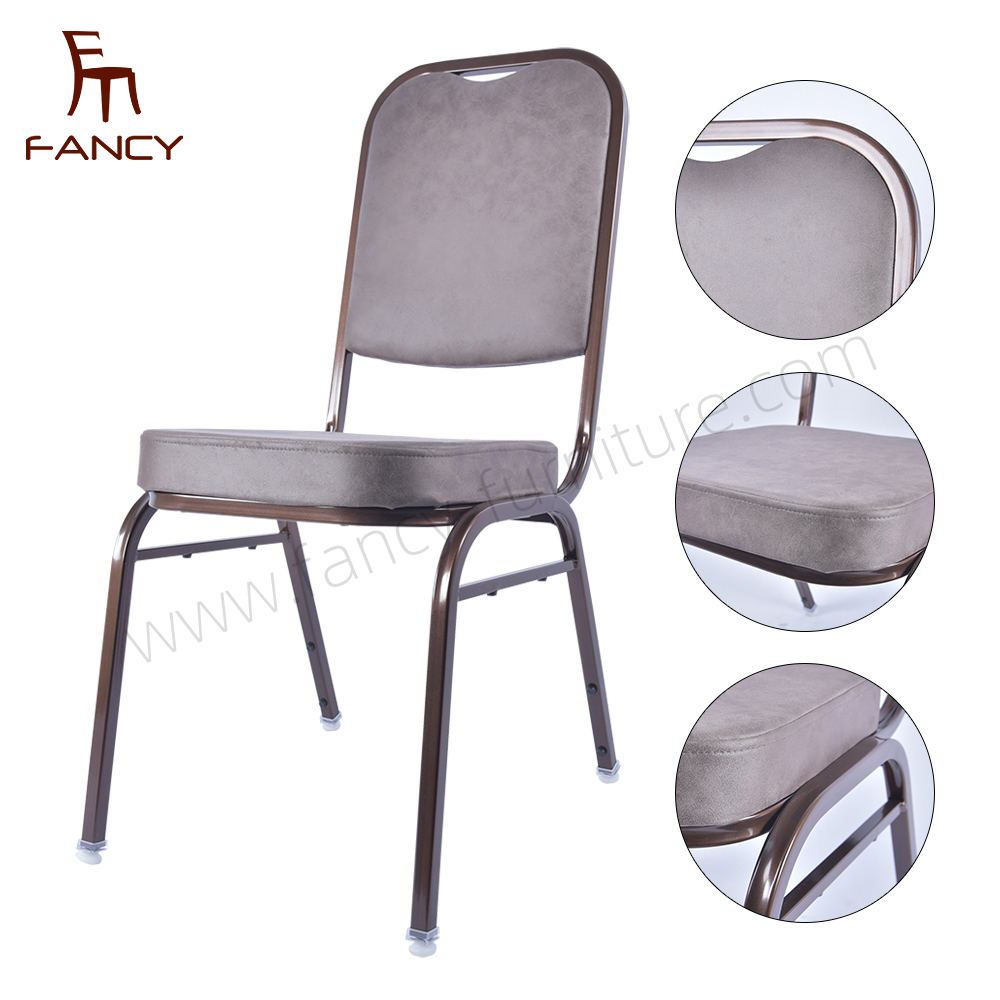 Wholesale Fabric Velvet High Back Wedding Event Hotel Banquet Chair Stackable Chair for Living Room and Dinning Room