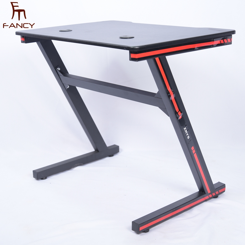 Luxury Black High Quality LED Gaming Table 