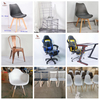 Manufacturer Wholesale Modern Strong Cheap Upholstered Furniture Fabric Dining Chairs