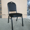 Hot selling Red Metal Hotel and Restaurant Banquet Chair for wedding meeting event stackable
