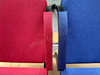 Custom Color Upholstered Arm Church Chair Stackable Iron Frame Modern Worship Seating for Religious Venue & Auditorium