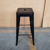 Stackable Durable Metal Bar Stool Industrial High Chair for Home Dining And Restaurant Use
