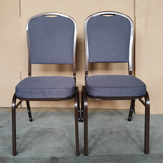 Iron Modern Design Stackable Stable Durable Solid Back Hotel Banquet Chair-Low Price Wholesale Factory Direct Supply