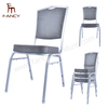 Simple Design School Canteen Furniture Hostel Lobby Soft Metal Frame Banquet Chair for Sales
