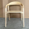 Hot Sale European Minimalist Style Stackable Chairs with Carved Panels Available Variety Colors. for Churches Restaurants Cafes