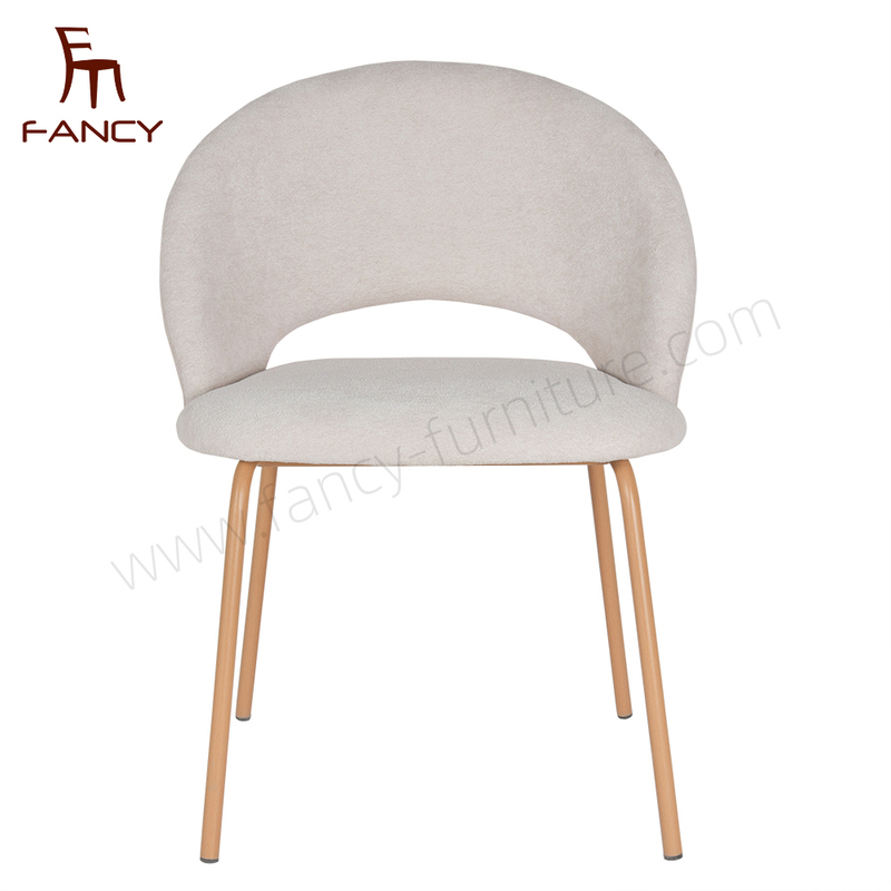 New Dining Chairs for Kitchen Restaurant Chair with Metal Fram 