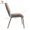 Modern Metal Hotel Furniture Iron Steel Interlocking Padded Auditorium Stack Church Chair