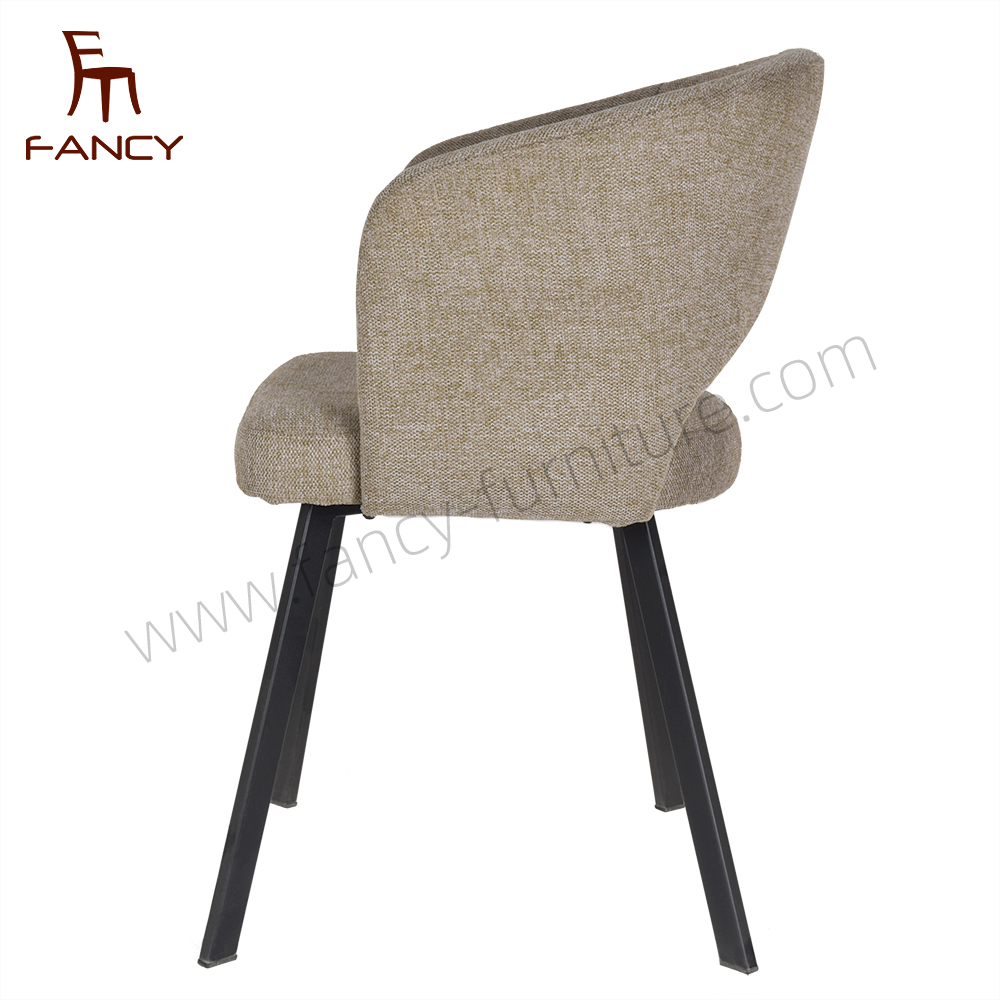 Modern Home Furniture Upholstery Arm Dining Chairs Luxury Hotel Living Room Chairs Dining Chair