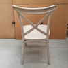 Factory Sells High-quality X-back Plastic Chairs, Stackable, Suitable for Outdoor Use, Weddings, And Other Occasions. Various Colors Can Be Customized.