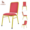 Fancy Luxury Stackable Rental Gold Metal Iron Steel Wedding Banquet Hotel Chair Cheap Factory Price