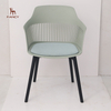 New Style Colorful Plastic Outdoor Chair Dining Restaurant Cafe Plastic Chair 