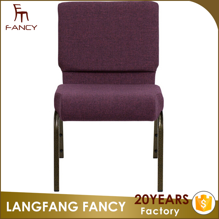 purple church chairs