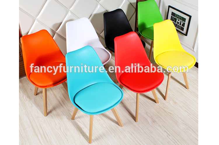 Office Pu Nordic Style Plastic Chair