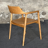 Bulk Supply European Style Hiroshima Ash Wood Dining Chair Durable And Ergonomic Modern Solid Wood Dining Chair for Dining Room