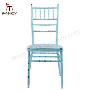 Good Quality Elegant Chiavari Wedding Chairs Antique Metal Modern Portable Aluminium Banquets Restaurants Outdoor Living Room