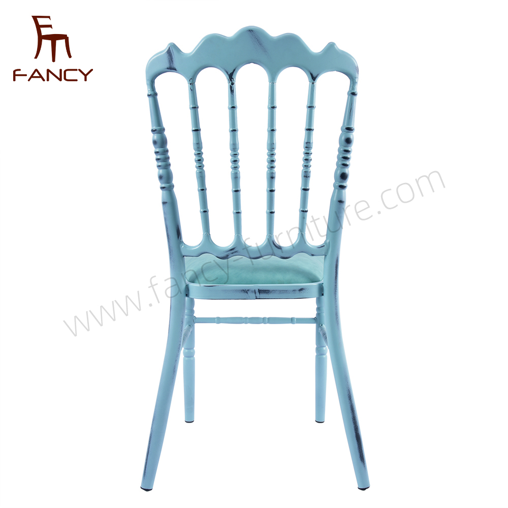 Factory Sale Antique Metal Wedding Chairs Durable Iron Hotel Furniture for Farmhouse Party Home Office Factory Sale