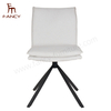 Wholesale Luxury Leisure Kitchen Restaurant Designer Chinese Gold Velvet Comfortable Dining Chair With Metal Legs Black