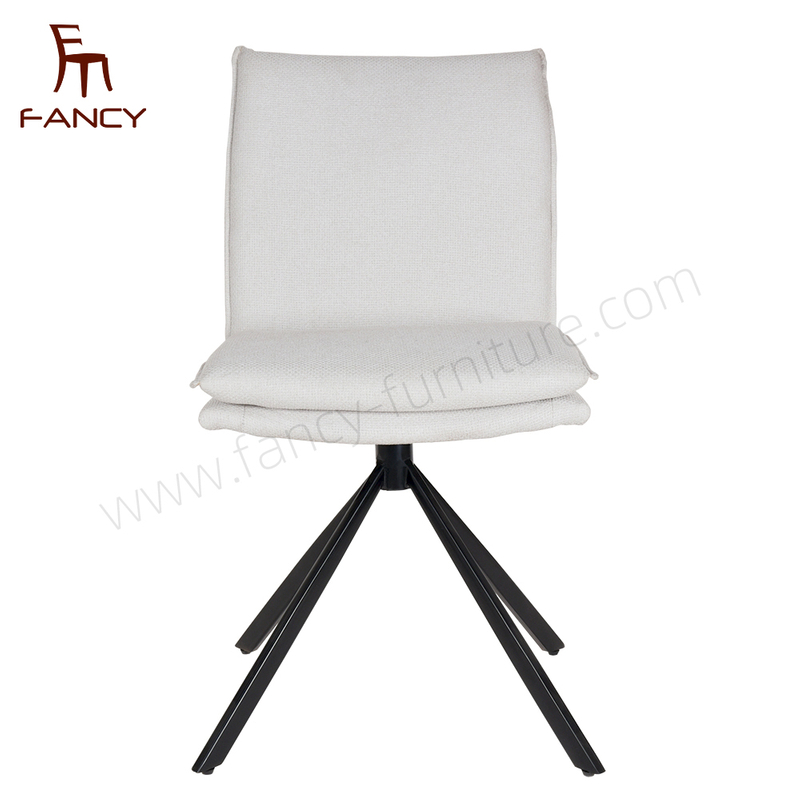 Wholesale Luxury Leisure Kitchen Restaurant Designer Chinese Gold Velvet Comfortable Dining Chair With Metal Legs Black