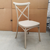 Factory Sells High-quality X-back Plastic Chairs, Stackable, Suitable for Outdoor Use, Weddings, And Other Occasions. Various Colors Can Be Customized.