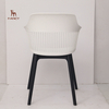 Hot Sale Leisure Chair With Metal Leg PP Dining Chair Living Room Plastic chair 