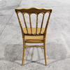 Elegant Gold Napoleon Chiavari Chair Stackable Durable Chair for Wedding Venues Banquet Halls & Bulk Event Rental Orders